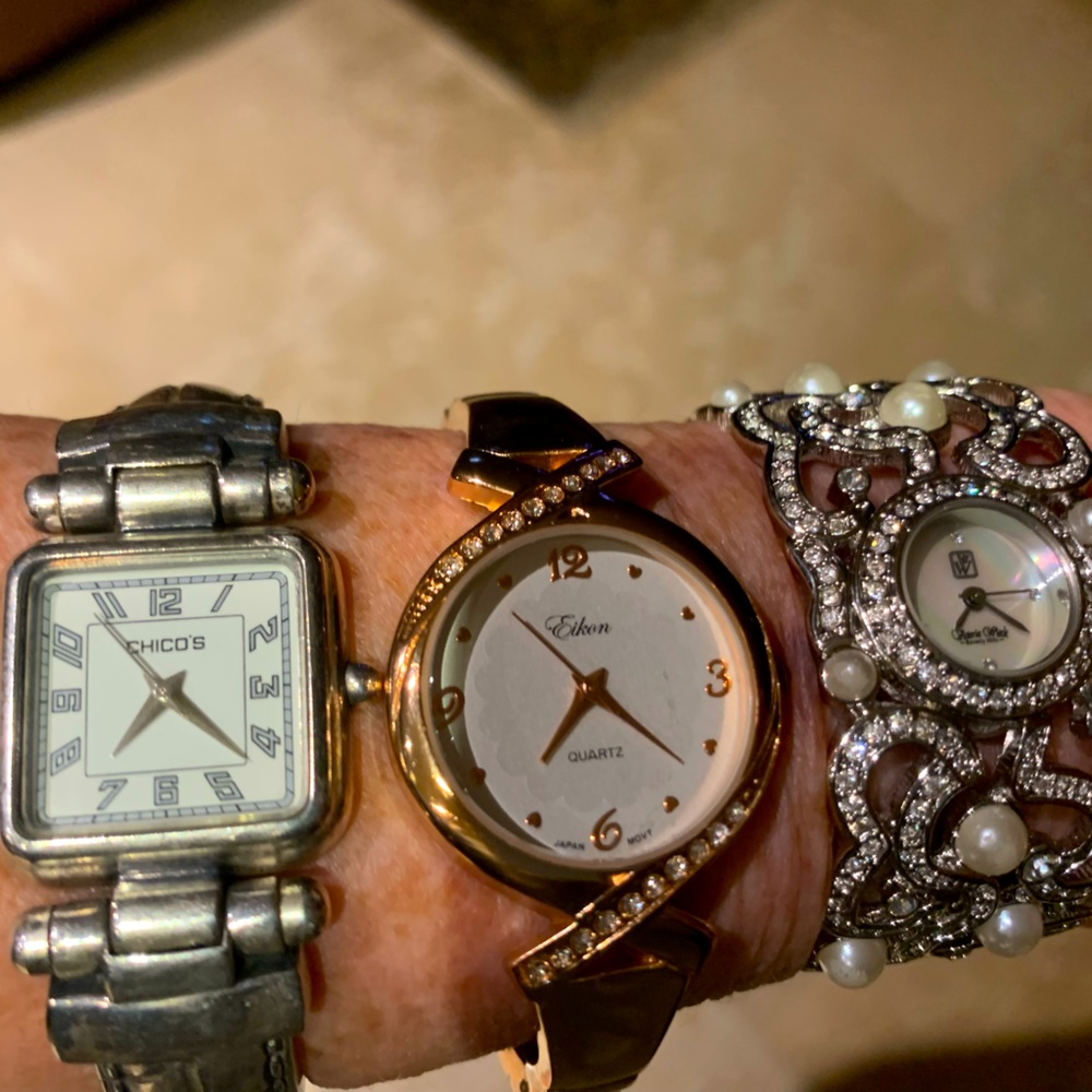 Collection of three watches